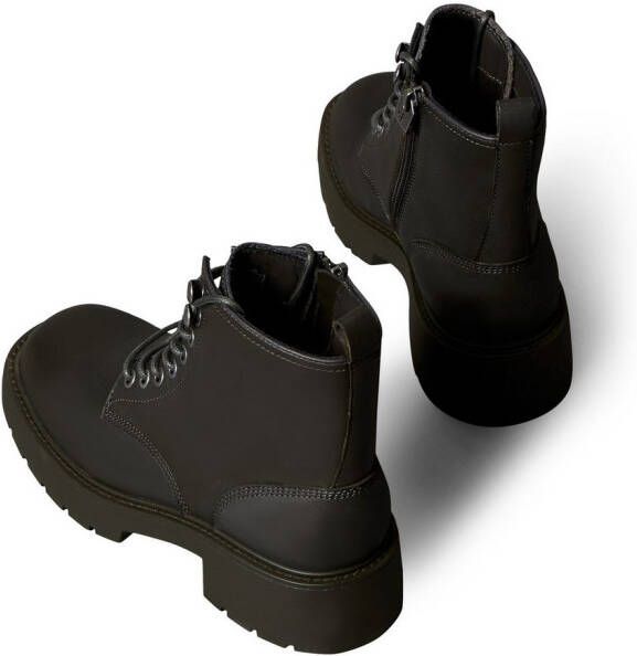 Calvin Klein Veterschoenen CHUNKY LACE UP ZIP BOOT Veterenkellaars plateaubots Festival met aantreklus