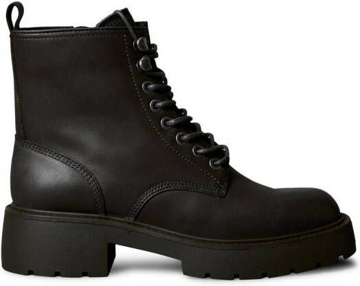 Calvin Klein Veterschoenen CHUNKY LACE UP ZIP BOOT Veterenkellaars plateaubots Festival met aantreklus
