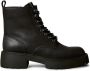 Calvin Klein Veterschoenen CHUNKY LACE UP ZIP BOOT Veterenkellaars plateaubots Festival met aantreklus - Thumbnail 5