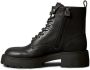 Calvin Klein Veterschoenen CHUNKY LACE UP ZIP BOOT Veterenkellaars plateaubots Festival met aantreklus - Thumbnail 6