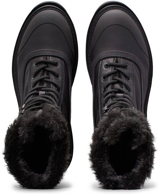 Calvin Klein Winterlaarzen FLATFORM LACE UP BOOT PADDED veterschoenen enkellaars plateau-profielzool met warme voering