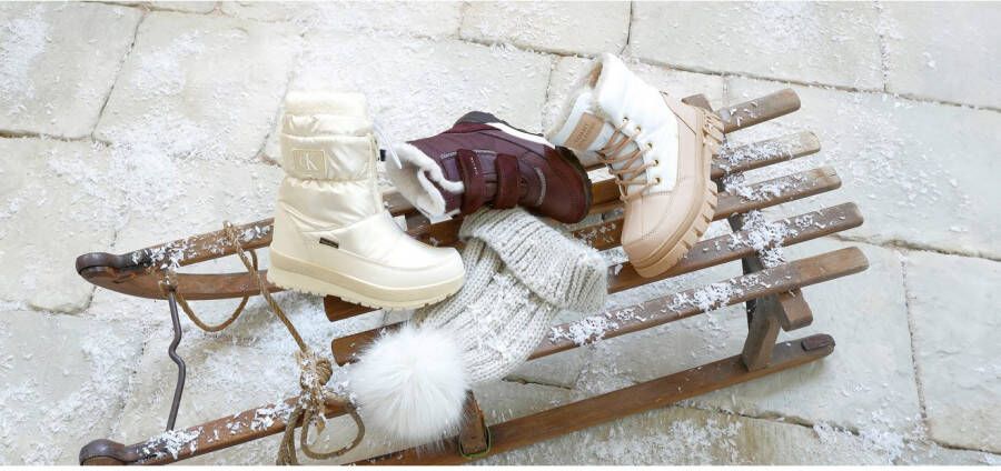 Calvin Klein Winterlaarzen sneeuwlaarzen winterlaarzen veterschoenen met warme voering