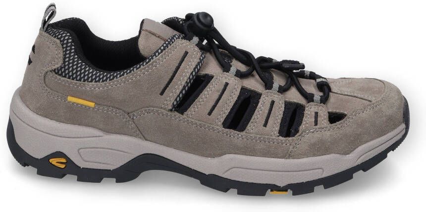 camel active Instappers trekking sandalen zomerschoen vrijetijdsschoen met gummitrek