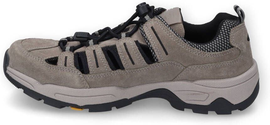 camel active Instappers trekking sandalen zomerschoen vrijetijdsschoen met gummitrek