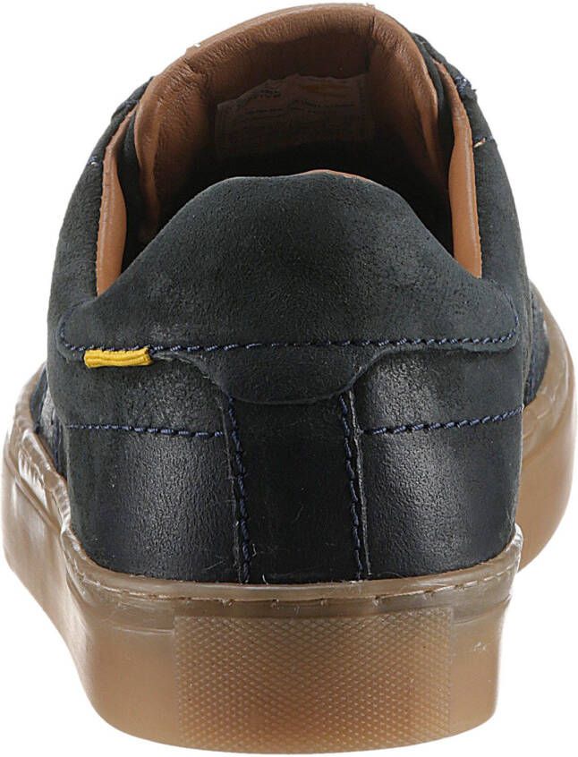 camel active Sneakers in retro look vrijetijdsschoen lage schoen veterschoen
