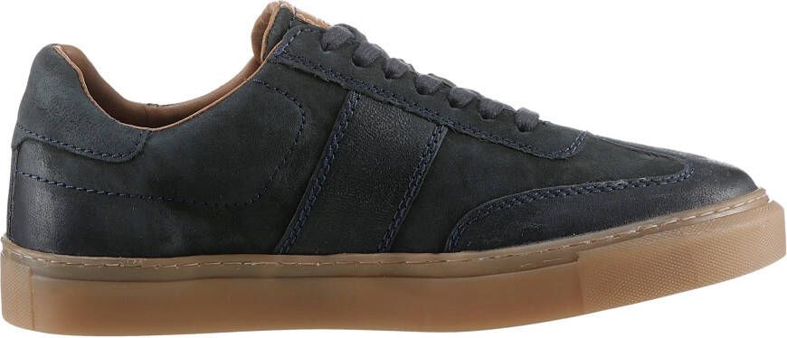 camel active Sneakers in retro look vrijetijdsschoen lage schoen veterschoen