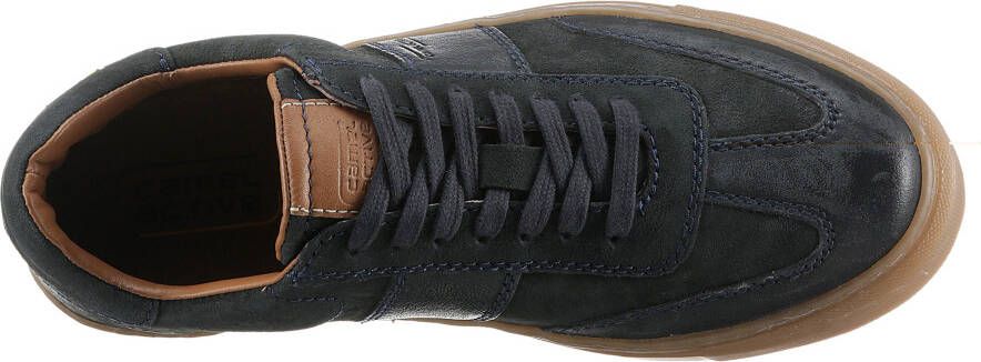 camel active Sneakers in retro look vrijetijdsschoen lage schoen veterschoen