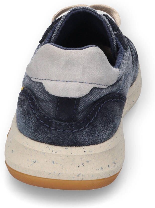 camel active Sneakers in gewassen canvas look casual schoen lage schoen veterschoen