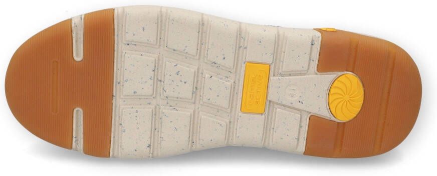 camel active Sneakers in gewassen canvas look casual schoen lage schoen veterschoen