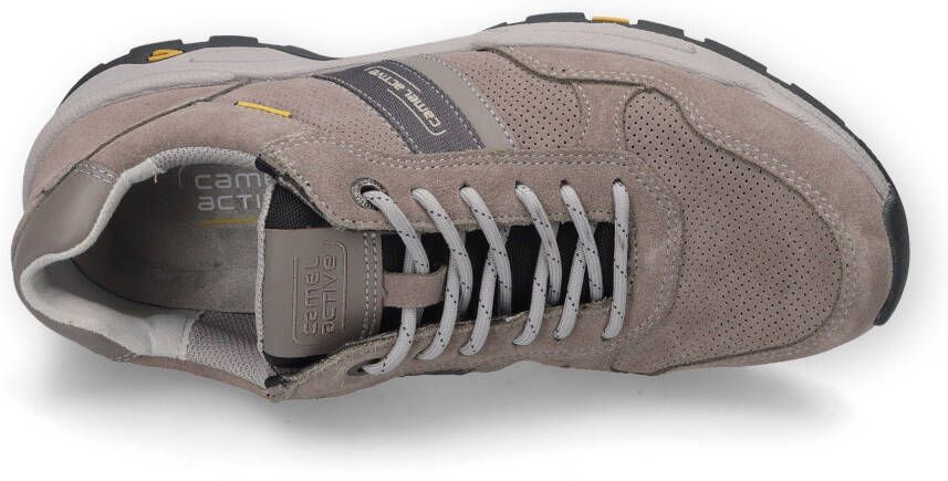 camel active Sneakers met gepolsterde binnenzool vrijetijdsschoen lage schoen veterschoen