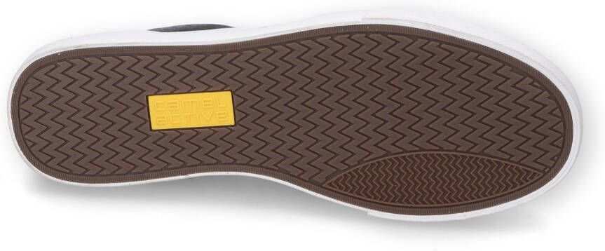 camel active Sneakers met logostiksel vrijetijdsschoen lage schoen veterschoen