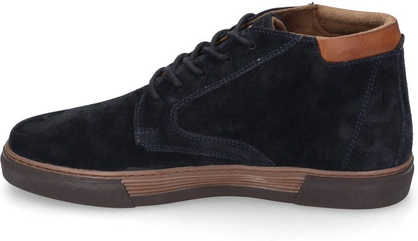 camel active Sneakers freizeitschoen veterschoenen high top sneaker met doorlopende zool