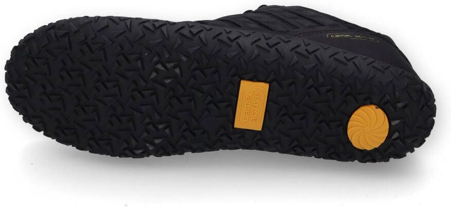 camel active Sneakers barefoot schoen veterschoen vrijetijdsschoen in materiaalmix
