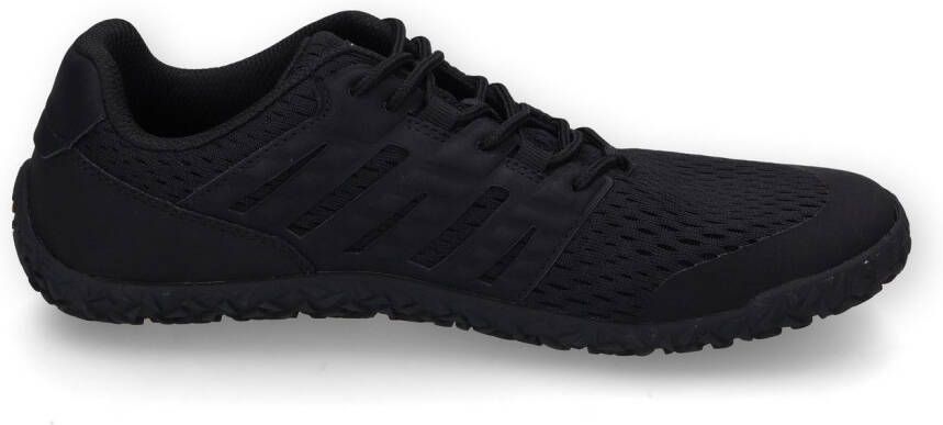 camel active Sneakers barefoot schoen veterschoen vrijetijdsschoen in materiaalmix