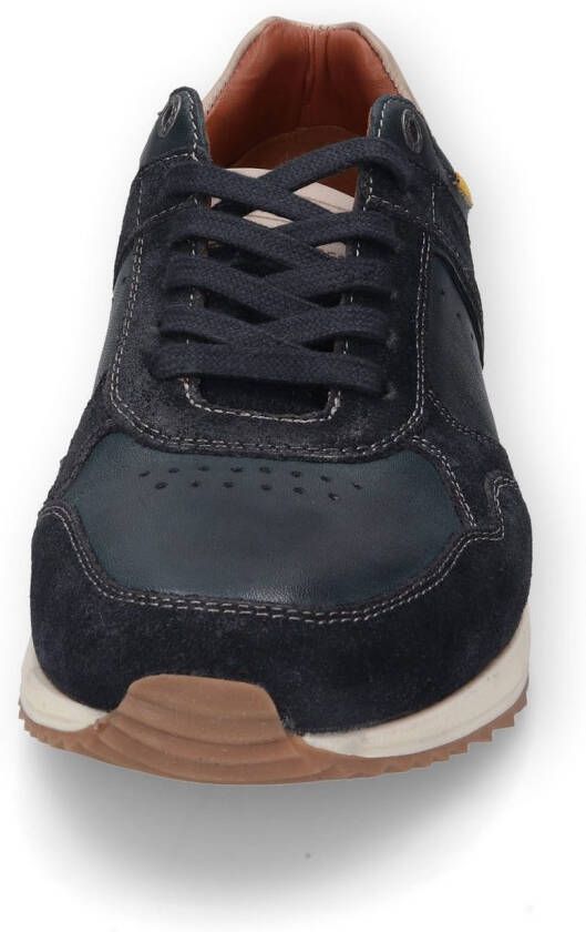 camel active Sneakers runner sneaker veterschoen vrijetijdsschoen met leren voering