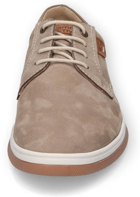 camel active Veterschoenen hybrid sneaker business-schoen sneaker met leren voering