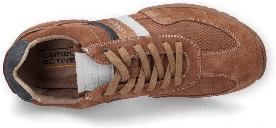 camel active Veterschoenen vrijetijdsschoen sneaker traditionele schoen met leren binnenvoering