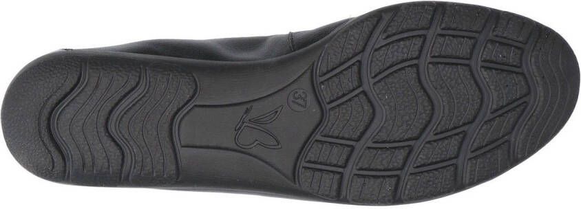 Caprice Ballerina's Loafer slipper feestdagsschoen met lakdetails