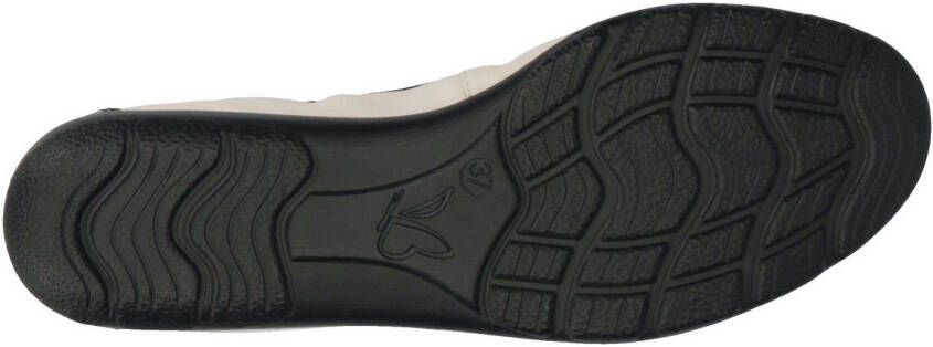 Caprice Ballerina's Loafer slipper feestdagsschoen met lakdetails