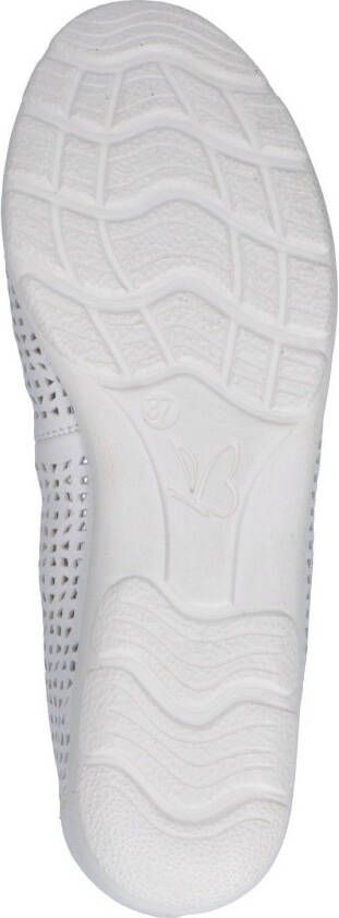 Caprice Ballerina's slipper comfortabele schoen instapschoen met perforatie