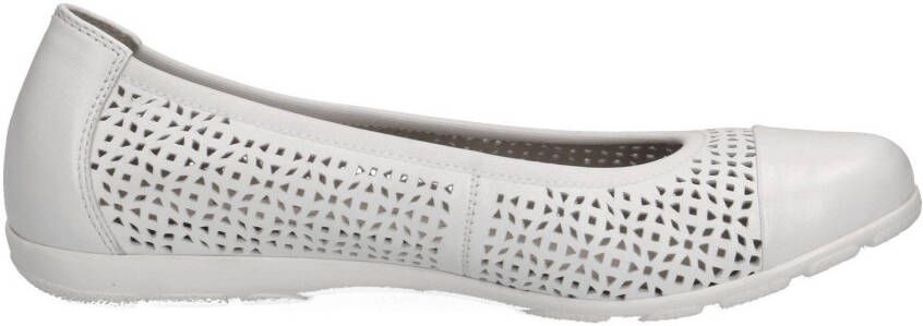 Caprice Ballerina's slipper comfortabele schoen instapschoen met perforatie