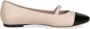 Caprice Ballerina's met riempje comfort schoen business schoen flats met klittenbandriempjes - Thumbnail 4