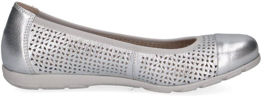 Caprice Ballerina's slipper comfortabele schoen instapschoen met perforatie