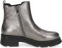 Caprice Chelsea-boots blokhak plateau enkellaarsje in opvallende metallic-uitstraling - Thumbnail 4