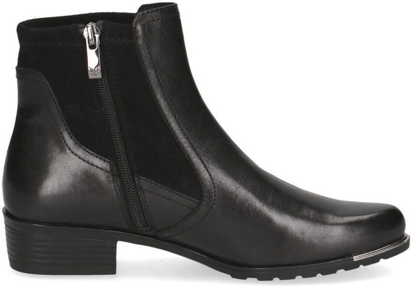 Caprice Chelsea-boots laarzen enkellaarsjes business schoen met praktische ritssluiting