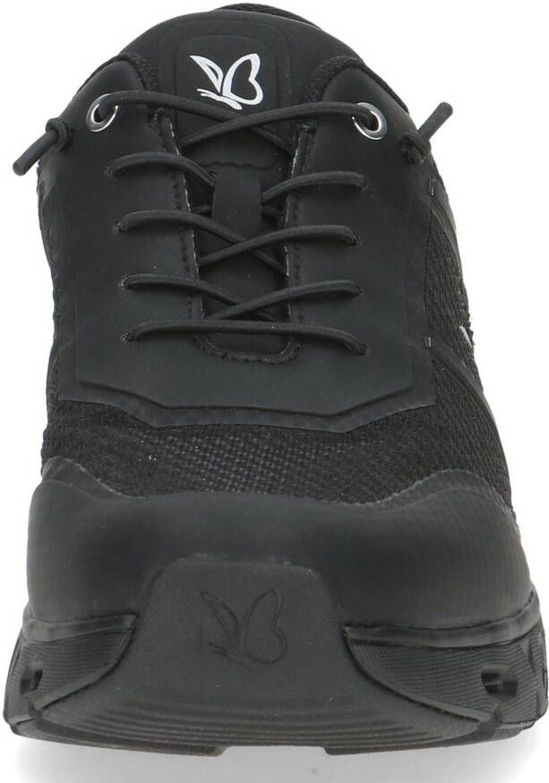 Caprice Plateausneakers vrijetijdsschoen lage schoen comfortschoen met logo-vlinder