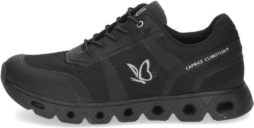 Caprice Plateausneakers vrijetijdsschoen lage schoen comfortschoen met logo-vlinder
