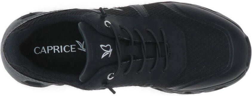 Caprice Plateausneakers vrijetijdsschoen lage schoen comfortschoen met logo-vlinder