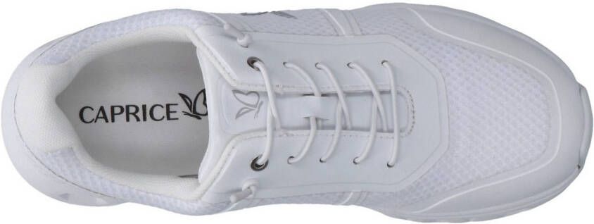 Caprice Plateausneakers vrijetijdsschoen lage schoen comfortschoen met logo-vlinder
