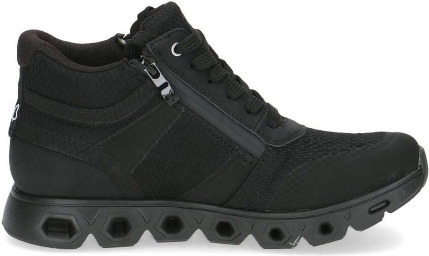 Caprice Plateausneakers vrijetijdsschoen lage schoen veterschoen comfortabele schoen in ruime breedte