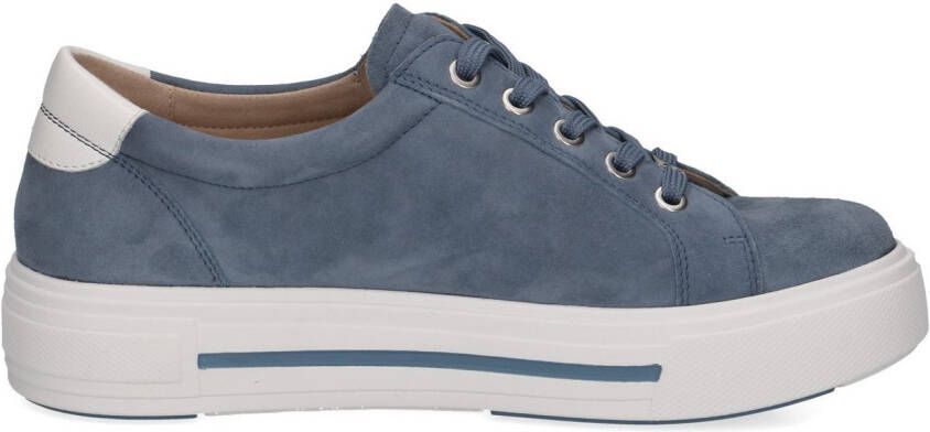 Caprice Plateausneakers vrijetijdsschoen lage schoen veterschoen met gevoerde schacht