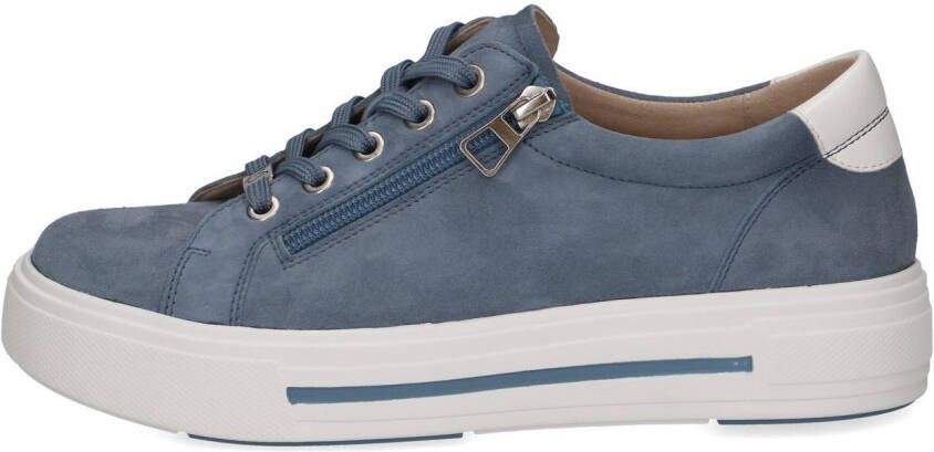 Caprice Plateausneakers vrijetijdsschoen lage schoen veterschoen met gevoerde schacht