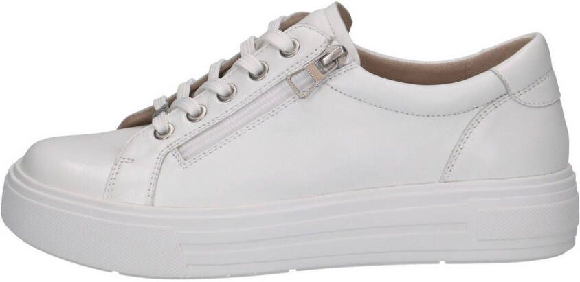 Caprice Plateausneakers vrijetijdsschoen lage schoen veterschoen met gevoerde schacht