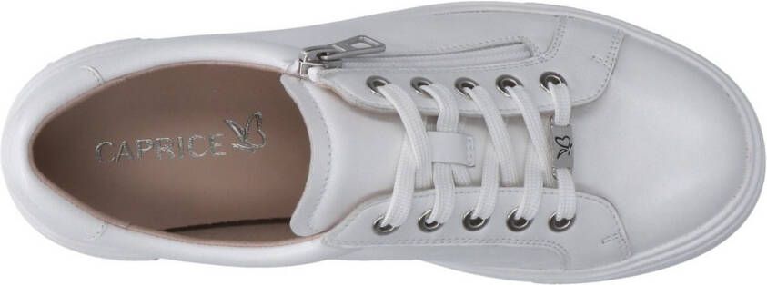 Caprice Plateausneakers vrijetijdsschoen lage schoen veterschoen met gevoerde schacht