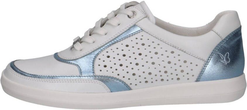 Caprice Plateausneakers vrijetijdsschoen lage schoen veterschoen met perforatie