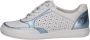 Caprice Plateausneakers vrijetijdsschoen lage schoen veterschoen met perforatie - Thumbnail 5