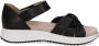 Caprice Sandalen sleehak sandaal zomerschoen comfortabele schoen met klittenbandsluiting - Thumbnail 3