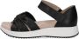 Caprice Sandalen sleehak sandaal zomerschoen comfortabele schoen met klittenbandsluiting - Thumbnail 4