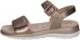 Caprice Sandalen sleehak sandaal zomerschoen comfortabele schoen in metallic-look - Thumbnail 4