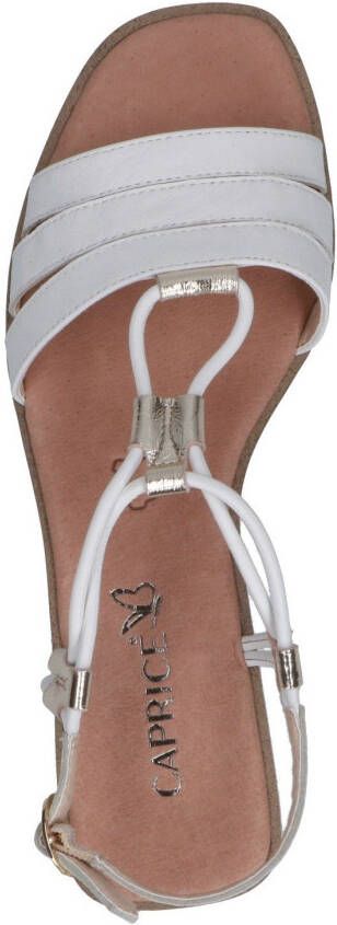 Caprice Sandalen met fijne metallic-elementen