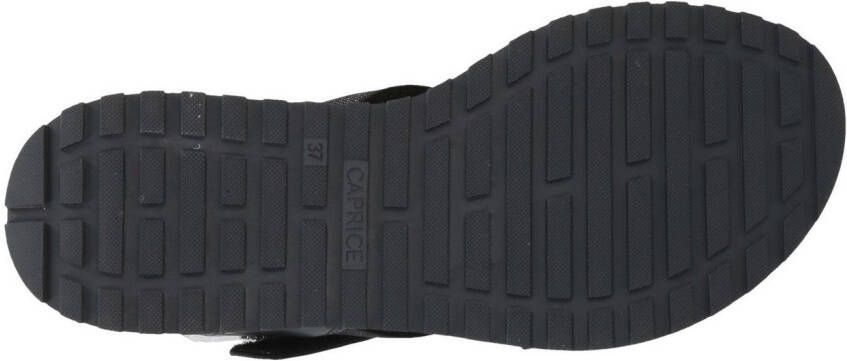 Caprice Sleehaksandaaltjes riemchensandaal zomerschoen comfortabele schoen met strass-steentjes