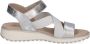 Caprice Sleehaksandaaltjes riemchensandaal zomerschoen comfortabele schoen met strass-steentjes - Thumbnail 3