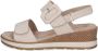 Caprice Sleehaksandaaltjes zomerschoen riem-sandaal in comfortabele breedte - Thumbnail 6