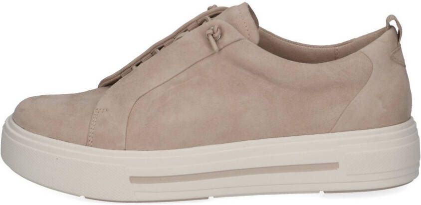 Caprice Slip-on sneakers lage schoen vrijetijdsschoen slippers met elastische banden