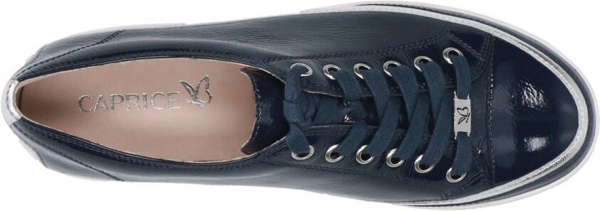 Caprice Plateausneakers vrijetijdsschoen lage schoen veterschoen met gepolsterde schacht