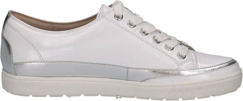 Caprice sneaker wit-zilver lak art.9-23654 - Foto 4